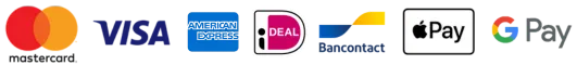Available payment method icons